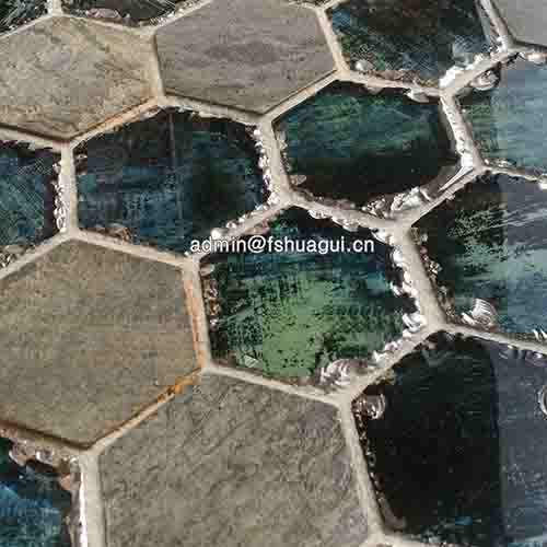 Rustic Panel Wood Mosaic factory   HG-WT001
