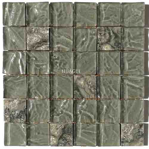 Modern decorative vista glass mosaic wall tiles kitchen backsplash for sale