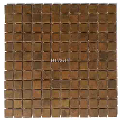 Standard size copper backsplash mosaic tile for kitchen on sale