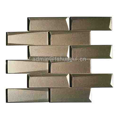 Cold Spray Glass Mosaic Tile for Wall Backsplash HG-HB014