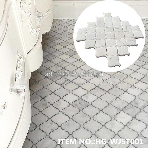 HG-WJST001 Lantern Shape Stone Mosaic Tile