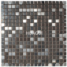  Reflections Stick Mosaic Tile Stainless Steel Mosaic Tile in Silver Bathroom wall decoration material