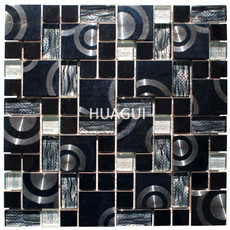 Art 3D Decorative Tile Flash light Mosaic Tile for Kitchen Backsplash or Bathroom Backsplash 